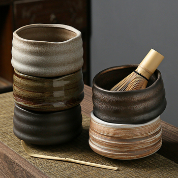Κεραμικό σετ εργαλείων matcha, ιαπωνικού στυλ, πρώτης κατηγορίας ποιότητα, Φθινόπωρο 2023, 600 g