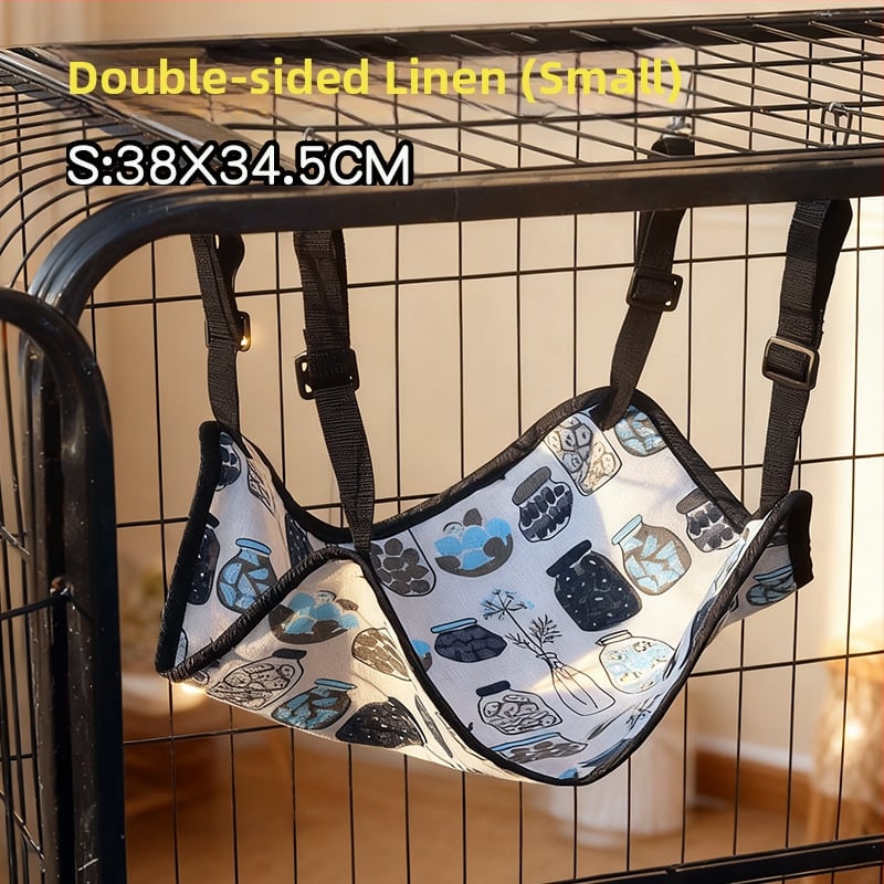 Macska függőágy - plüss belső fekhely, négy évszakos, légáteresztő és meleg, Scottish Fold, British Shorthair, Ragdoll, Birman fajtáknak