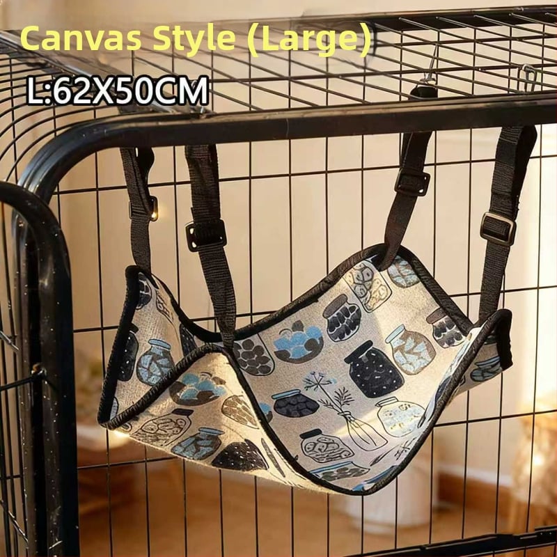 Macska függőágy - plüss belső fekhely, négy évszakos, légáteresztő és meleg, Scottish Fold, British Shorthair, Ragdoll, Birman fajtáknak