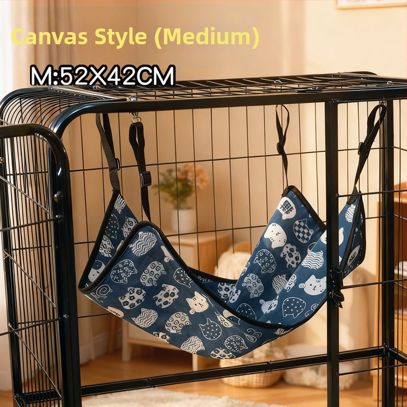 Macska függőágy - plüss belső fekhely, négy évszakos, légáteresztő és meleg, Scottish Fold, British Shorthair, Ragdoll, Birman fajtáknak