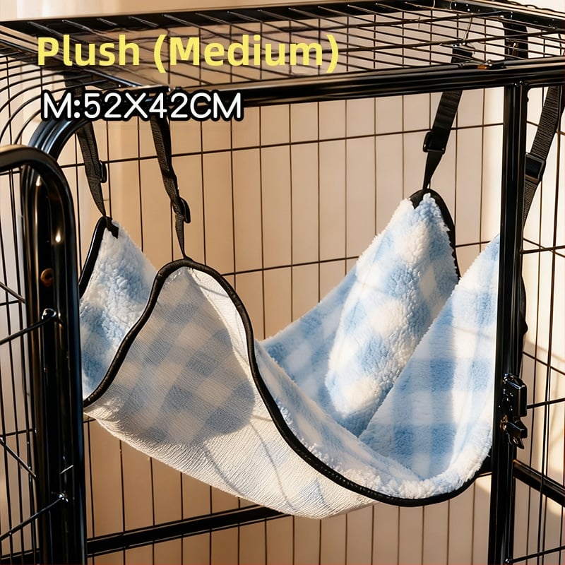 Macska függőágy - plüss belső fekhely, négy évszakos, légáteresztő és meleg, Scottish Fold, British Shorthair, Ragdoll, Birman fajtáknak