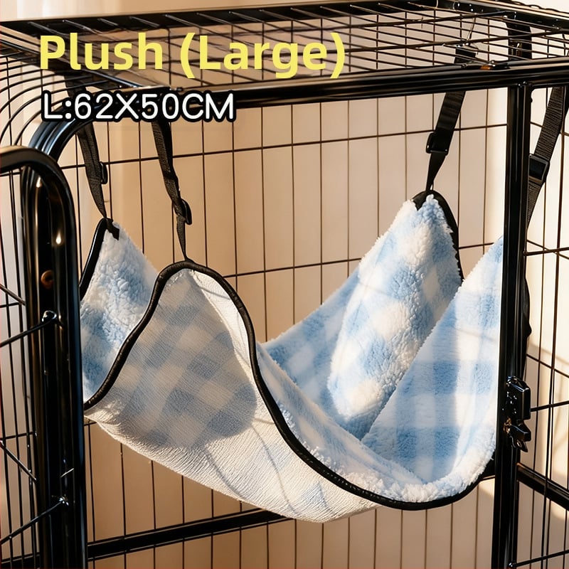 Macska függőágy - plüss belső fekhely, négy évszakos, légáteresztő és meleg, Scottish Fold, British Shorthair, Ragdoll, Birman fajtáknak