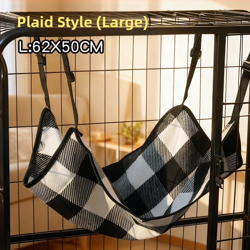 Macska függőágy - plüss belső fekhely, négy évszakos, légáteresztő és meleg, Scottish Fold, British Shorthair, Ragdoll, Birman fajtáknak