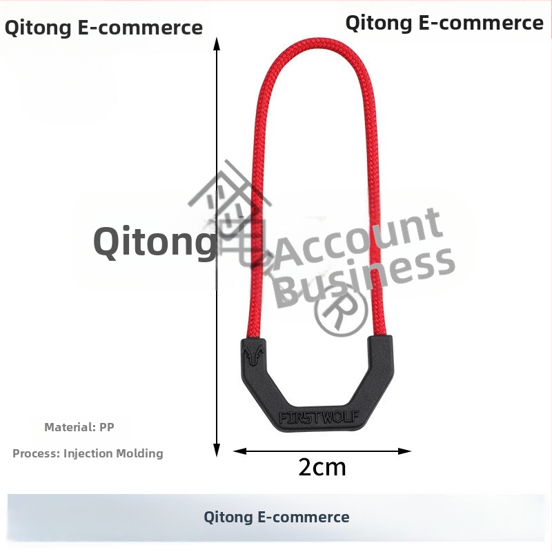 Nylonový ťah č zip s odnímateľnou šnúrkou – Príslušenstvo vstrekovanej formy pre oblečenie, bundy, stany a tašky