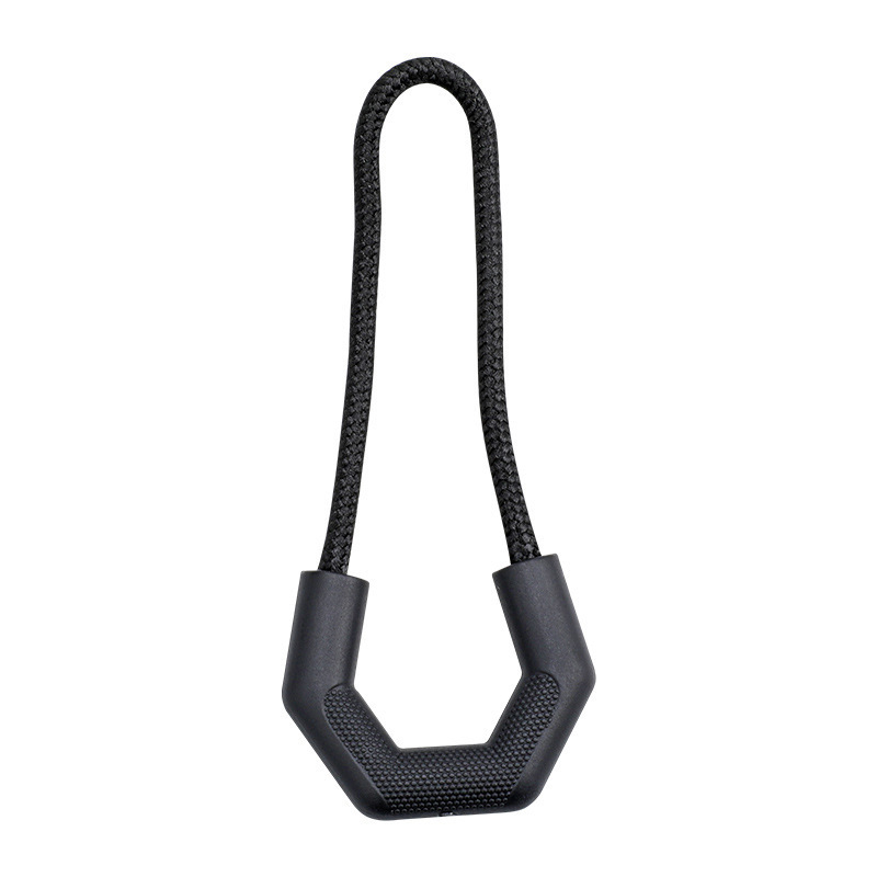 Найлонова дръжка за цип с отделящ се шнур – Инжекционно формована принадлежност за дрехи, якета, палатки и раници