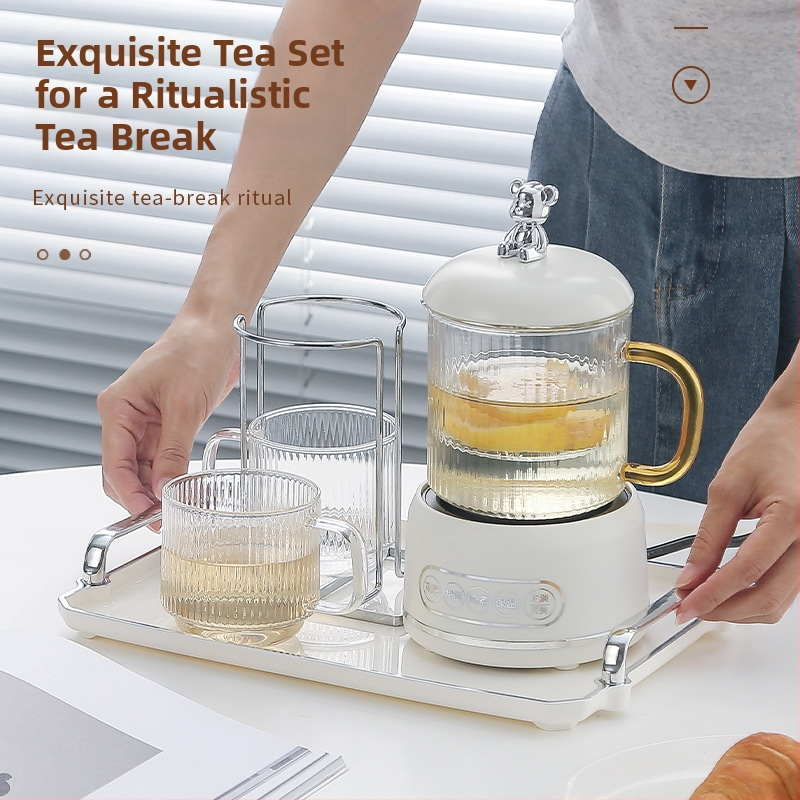 Cană electrică de încălzire, 360W, încălzire prin bază, capacitate sub 1 L, protecție împotriva uscării și protecție la supraîncălzire