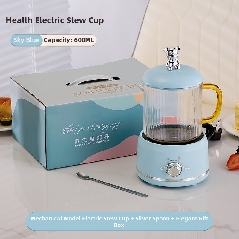 Cană electrică de încălzire, 360W, încălzire prin bază, capacitate sub 1 L, protecție împotriva uscării și protecție la supraîncălzire