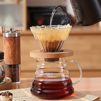 Set manual de râșniță de cafea pentru uz casnic și în aer liber – compact, stil minimalist, set complet