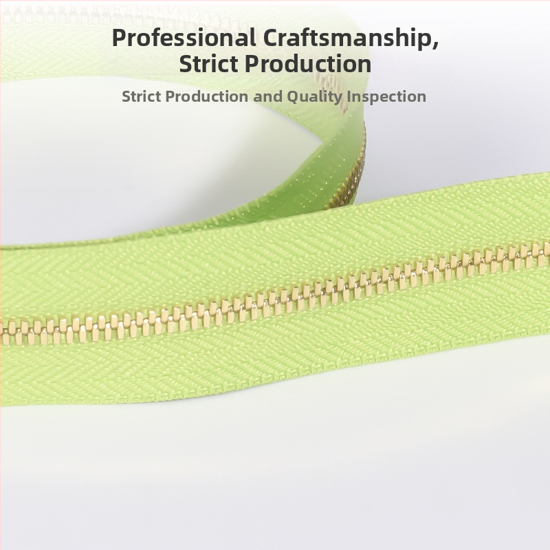 Meibang метален цип за кожени чанти - двупосочен плавен ход, зъбци във форма на царевица, висок клас аксесоар