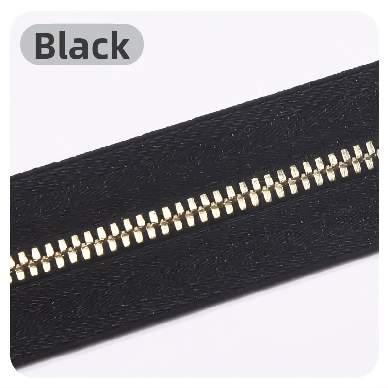 Meibang метален цип за кожени чанти - двупосочен плавен ход, зъбци във форма на царевица, висок клас аксесоар