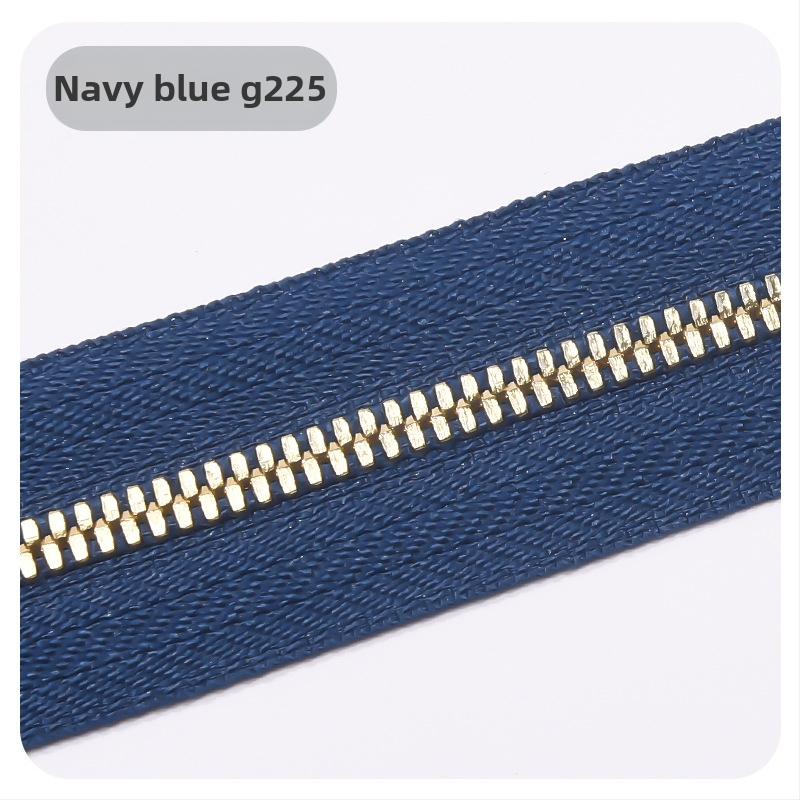 Meibang метален цип за кожени чанти - двупосочен плавен ход, зъбци във форма на царевица, висок клас аксесоар