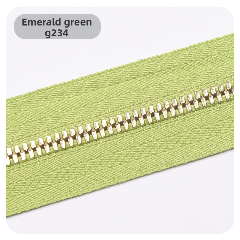 Meibang метален цип за кожени чанти - двупосочен плавен ход, зъбци във форма на царевица, висок клас аксесоар