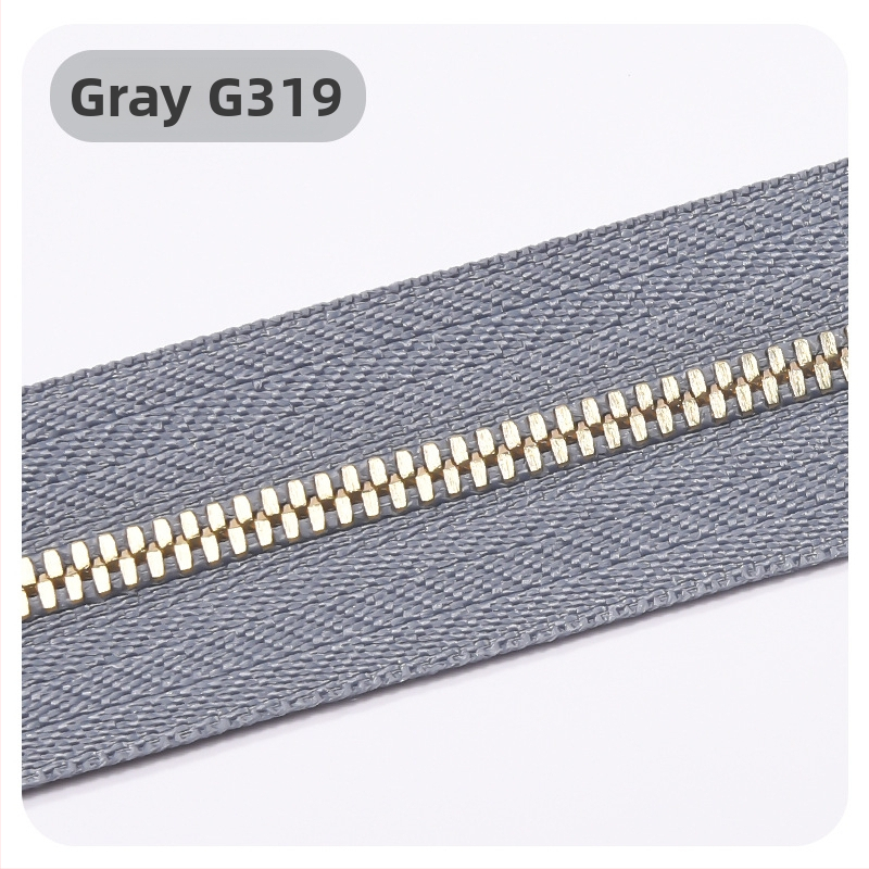 Meibang метален цип за кожени чанти - двупосочен плавен ход, зъбци във форма на царевица, висок клас аксесоар