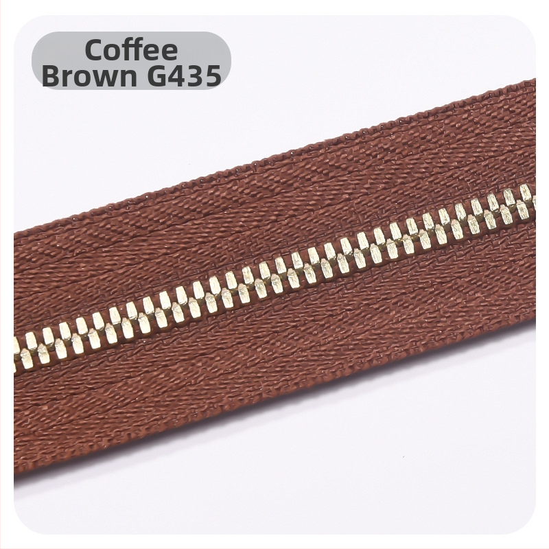 Meibang метален цип за кожени чанти - двупосочен плавен ход, зъбци във форма на царевица, висок клас аксесоар