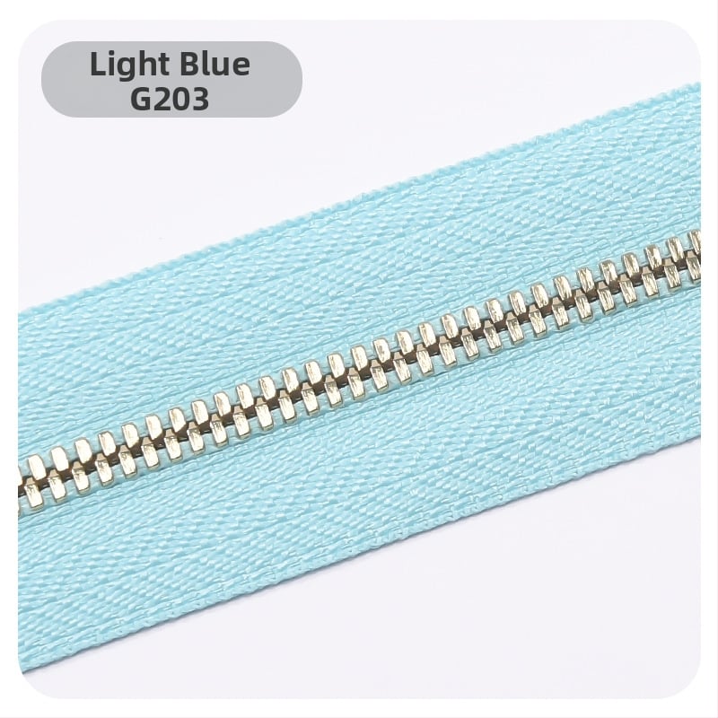 Meibang метален цип за кожени чанти - двупосочен плавен ход, зъбци във форма на царевица, висок клас аксесоар