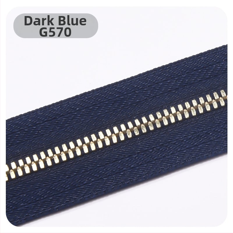 Meibang метален цип за кожени чанти - двупосочен плавен ход, зъбци във форма на царевица, висок клас аксесоар