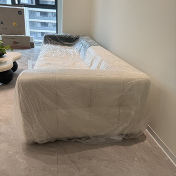 Κάλυμμα μίας χρήσης για καναπέ με ελαστικό κορδόνι – PE υλικό, απλός σχεδιασμός, κατάλληλο για έπιπλα και κοιτώνες; προστασία από σκόνη και αδιάβροχο