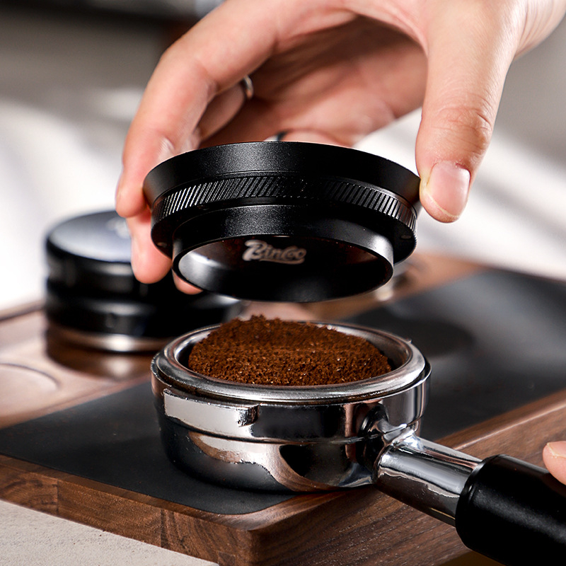 Bincoo Μαγνητικό δαχτυλίδι λήψης σκόνης για καφετιέρα — δαχτυλίδι συλλογής σκόνης, κράμα αλουμινίου, μοντέλο GYKF2048, μοντέρνο απλό στυλ, κατάλληλο για οικία και καφέ