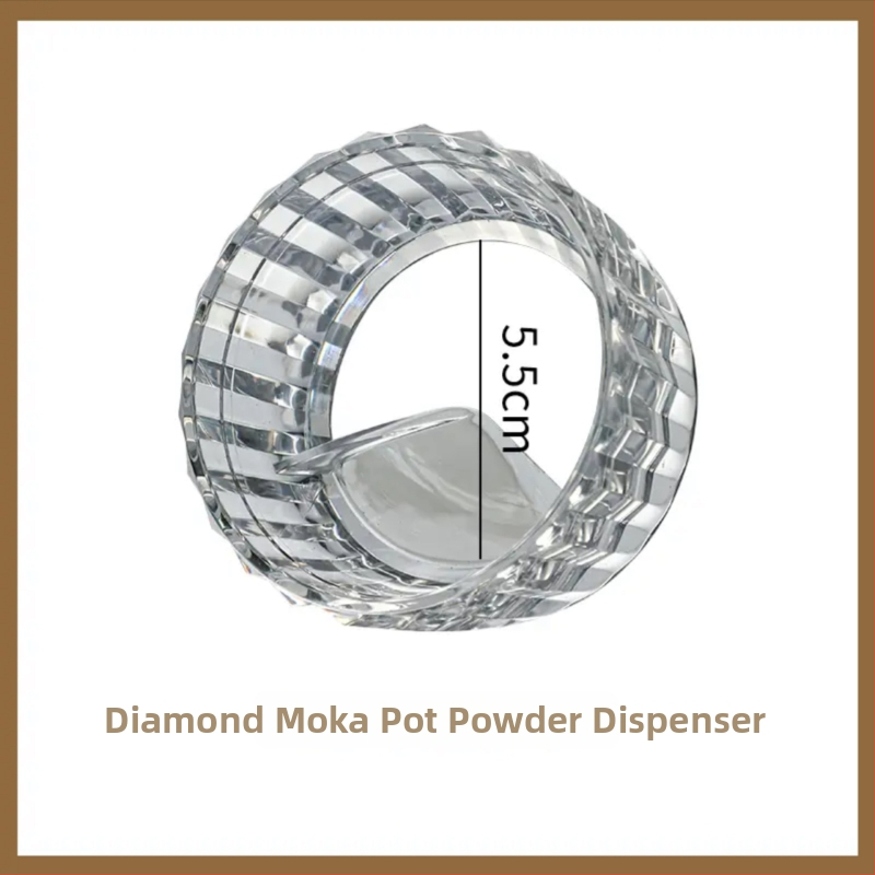 Dávkovač prášku pre moka hrniec – Značka 001, Materiál: AS, Štýl: moderná jednoduchosť