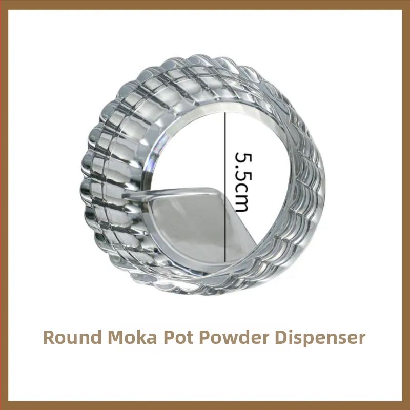 Dávkovač prášku pre moka hrniec – Značka 001, Materiál: AS, Štýl: moderná jednoduchosť