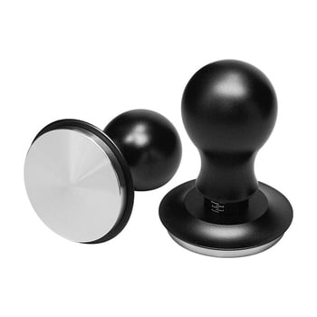 Πρέσα καφέ σε σκόνη, σταθερή πίεση 30 lb, σφυρί από ανοξείδωτο χάλυβα με βίδωμα, βάση ισορροπίας, σώμα από κράμα αλουμινίου + ανοξείδωτο χάλυβα