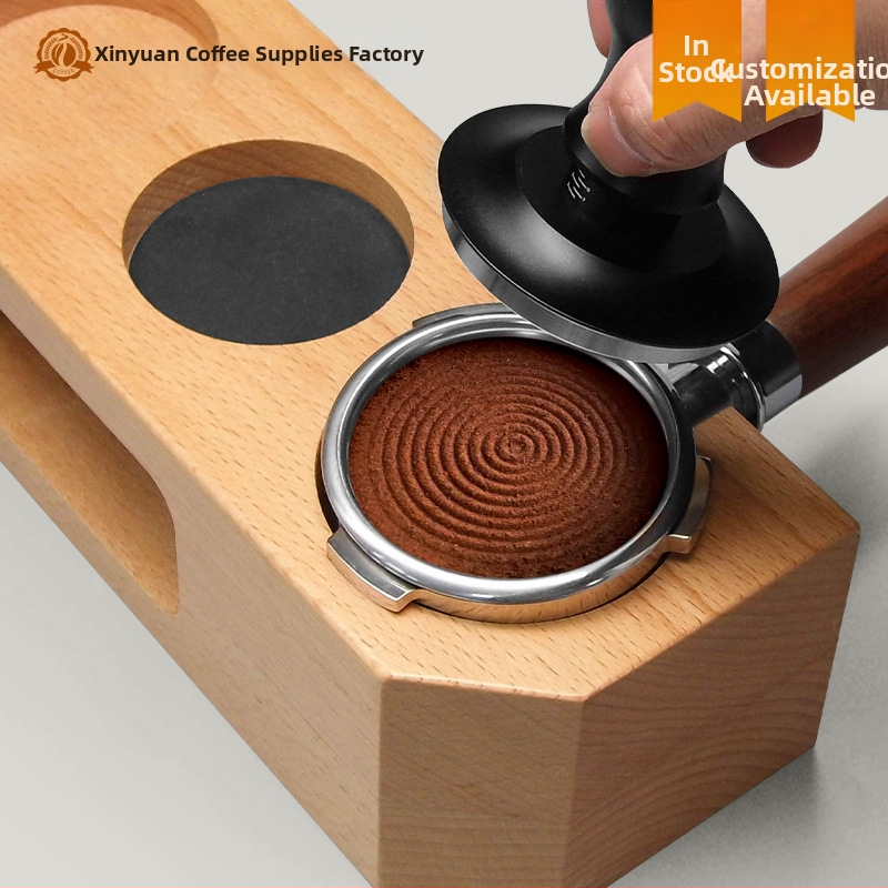 Преса за кафе на прах, 30 lb постоянен натиск, чук с резба от неръждаема стомана, балансирана основа, корпус от алуминиева сплав + неръждаема стомана