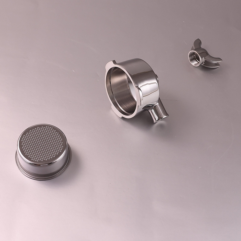 Λαβή μηχανής καφέ, ανοξείδωτο ατσάλι, μοντέρνο μινιμαλιστικό στυλ, μάρκα Come and go, για μπαρ και καφέ