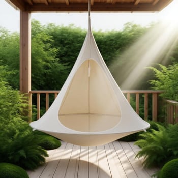 Oxford vászonból készült hintaszék, teherbírás 100 kg, súly 4 kg, márka Doudou doudou