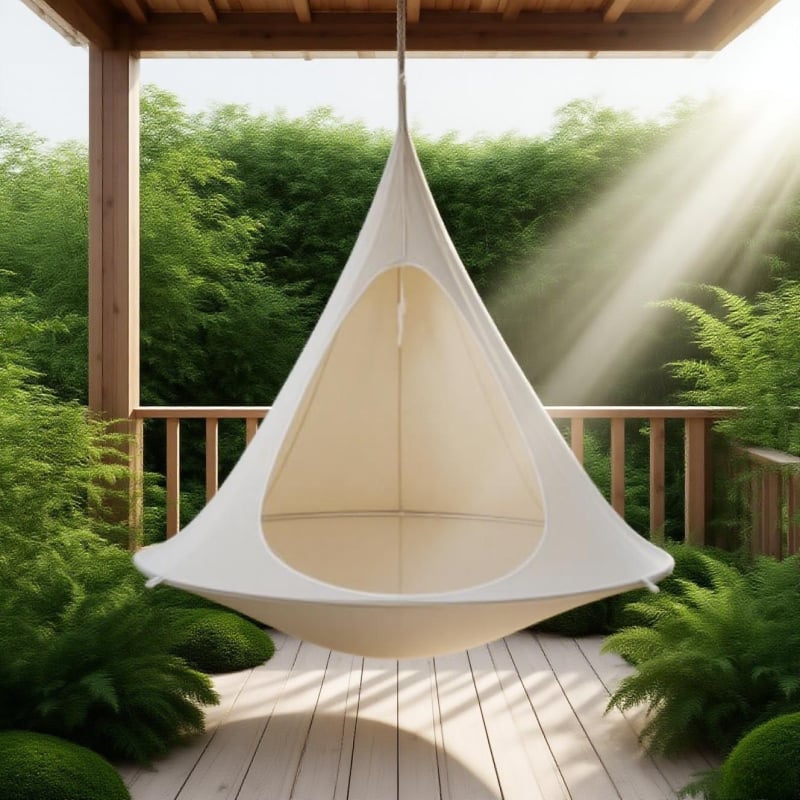 Oxford vászonból készült hintaszék, teherbírás 100 kg, súly 4 kg, márka Doudou doudou