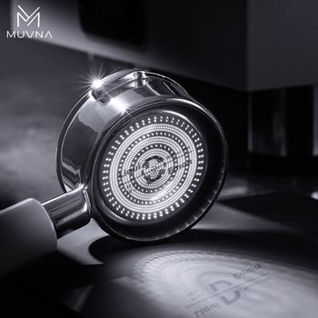 Δοχείο δοσομέτρησης για μηχανή εσπρέσο, σειρά Liquid Magic της MUVNA MUWENA, 304 ανοξείδωτος χάλυβας, 18/20/22 g