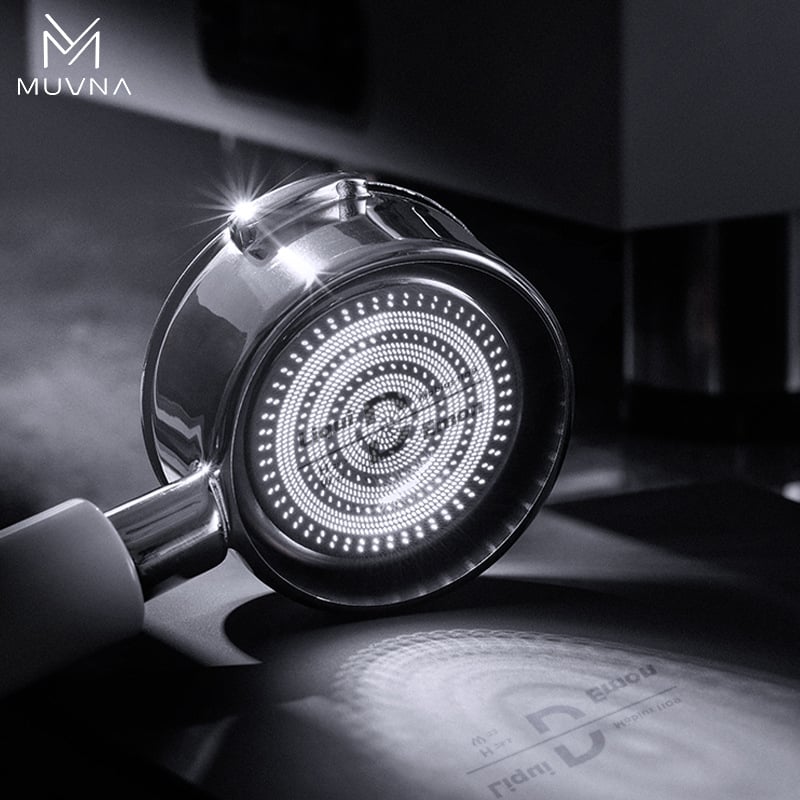 Δοχείο δοσομέτρησης για μηχανή εσπρέσο, σειρά Liquid Magic της MUVNA MUWENA, 304 ανοξείδωτος χάλυβας, 18/20/22 g