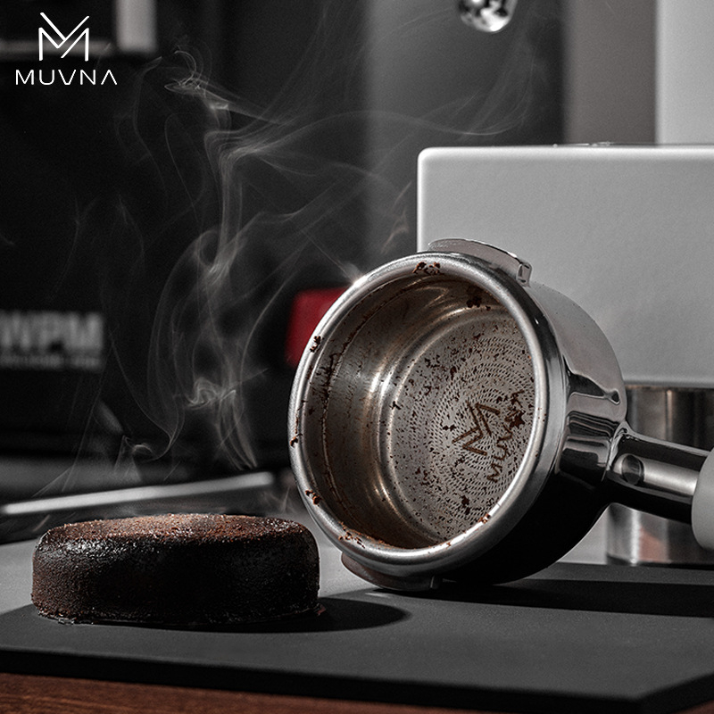 Δοχείο δοσομέτρησης για μηχανή εσπρέσο, σειρά Liquid Magic της MUVNA MUWENA, 304 ανοξείδωτος χάλυβας, 18/20/22 g