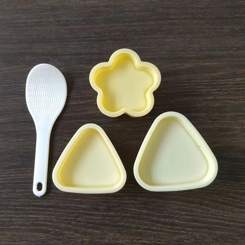 Τρίγωνο καλούπι ρυζιού για ριζόμπαλες – πλαστικό, κατάλληλο για τρόφιμα, για σούσι στο σπίτι, ασφαλές για παιδιά