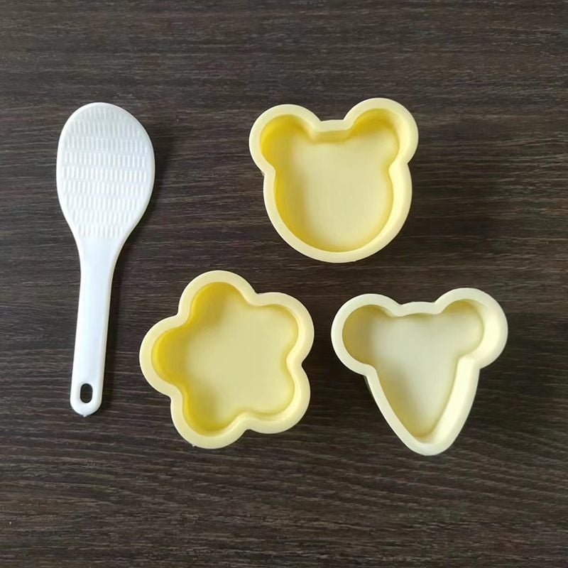 Τρίγωνο καλούπι ρυζιού για ριζόμπαλες – πλαστικό, κατάλληλο για τρόφιμα, για σούσι στο σπίτι, ασφαλές για παιδιά