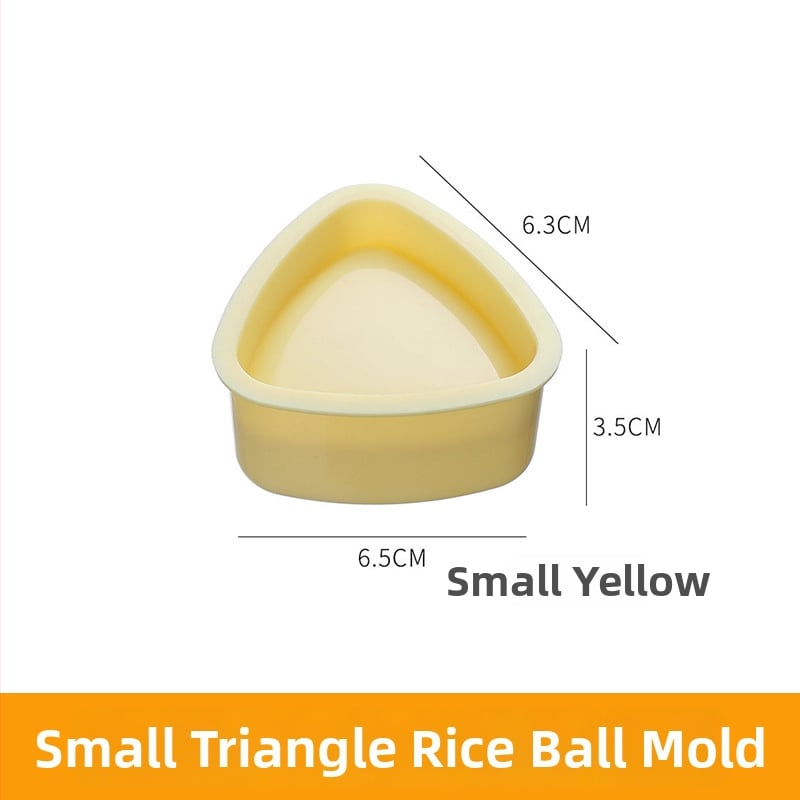 Τρίγωνο καλούπι ρυζιού για ριζόμπαλες – πλαστικό, κατάλληλο για τρόφιμα, για σούσι στο σπίτι, ασφαλές για παιδιά