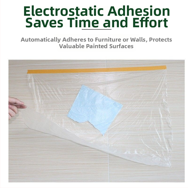 Priehľadný prachový kryt na nábytok, prispôsobiteľný, jednoduchý štýl, do spálne