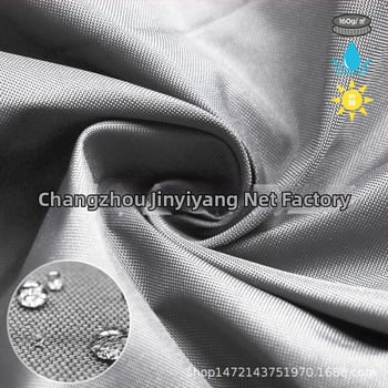 Háromszög alakú árnyékoló vászon, poliészter 160GSM, vízálló index 300, PU bevonat, telepítés nélkül