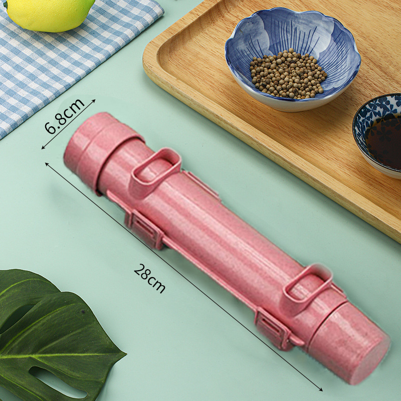 Házi DIY sushi formázó készlet - Bazooka stílus, anyag: Wheat Straw PP, származás: Guangdong, logó nyomtatás lehetőség, 2024-es bevezetés