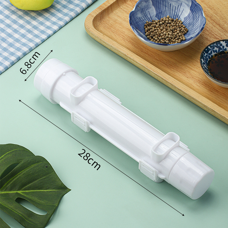 Házi DIY sushi formázó készlet - Bazooka stílus, anyag: Wheat Straw PP, származás: Guangdong, logó nyomtatás lehetőség, 2024-es bevezetés