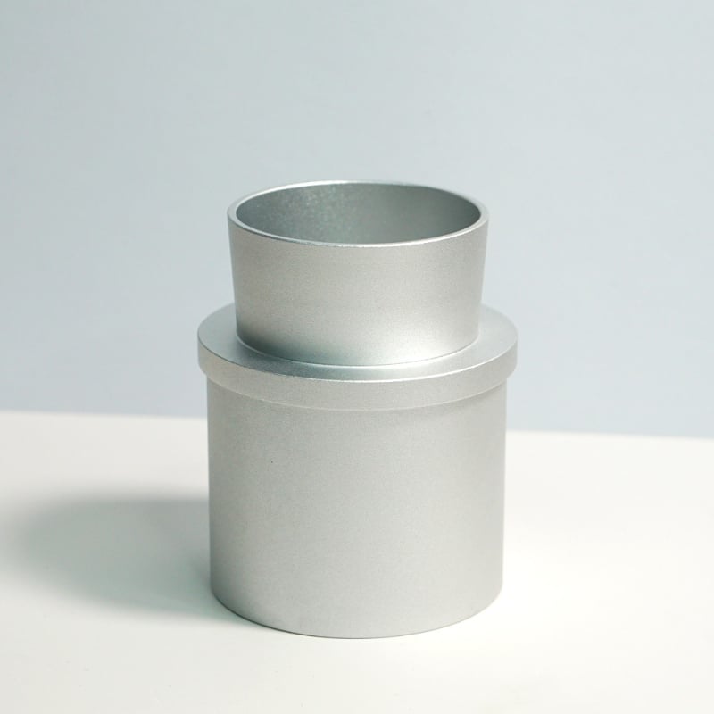 Επαναχρησιμοποιήσιμο γέμισμα αλουμινίου για καψούλες καφέ, με σταθερό μηχανισμό συμπίεσης, μοντέρνος μινιμαλιστικός σχεδιασμός, 1 εξάρτημα, ποιότητα πρώτης κατηγορίας