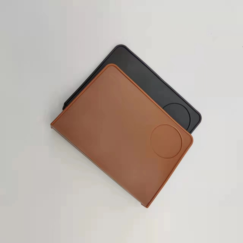 Jiahui σιλικόνης μαξιλάρι ταμπάρισματος καφέ, αντιολισθητικό γωνιακό μαξιλαράκι, καθολικό αξεσουάρ, χειροποίητο, μοντέρνο μινιμαλιστικό στυλ