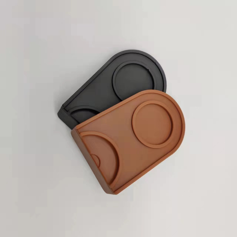 Jiahui σιλικόνης μαξιλάρι ταμπάρισματος καφέ, αντιολισθητικό γωνιακό μαξιλαράκι, καθολικό αξεσουάρ, χειροποίητο, μοντέρνο μινιμαλιστικό στυλ