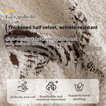 Navlaka za kauč u francuskom stilu, krem boje, od chenille materijala, potpuno prekrivanje i navlaka za jastuke