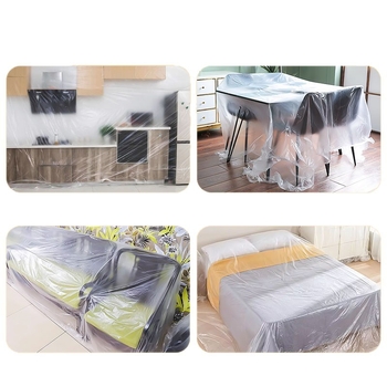 Κάλυμμα επίπλων κατά της σκόνης για οικία ή φοιτητική εστία - πολυεστερική ίνα, απλός και μοντέρνος στυλ, προσαρμόσιμο, κατάλληλο για σαλόνι, υπνοδωμάτιο και μελέτη