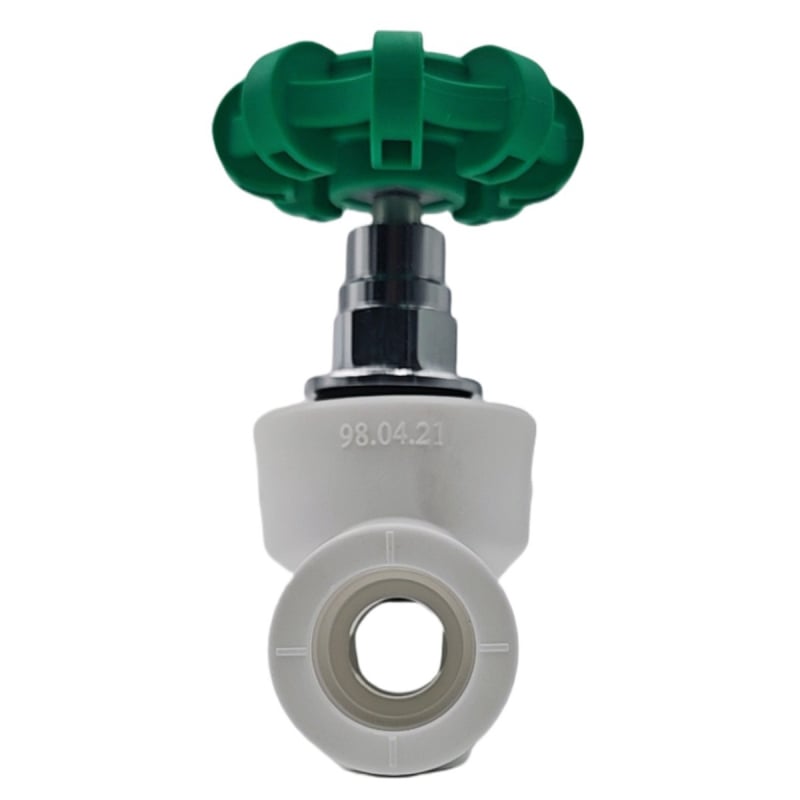 PPR ventil za vodovod, plastični, model 20-32, debljina zida 0–10, razred 100