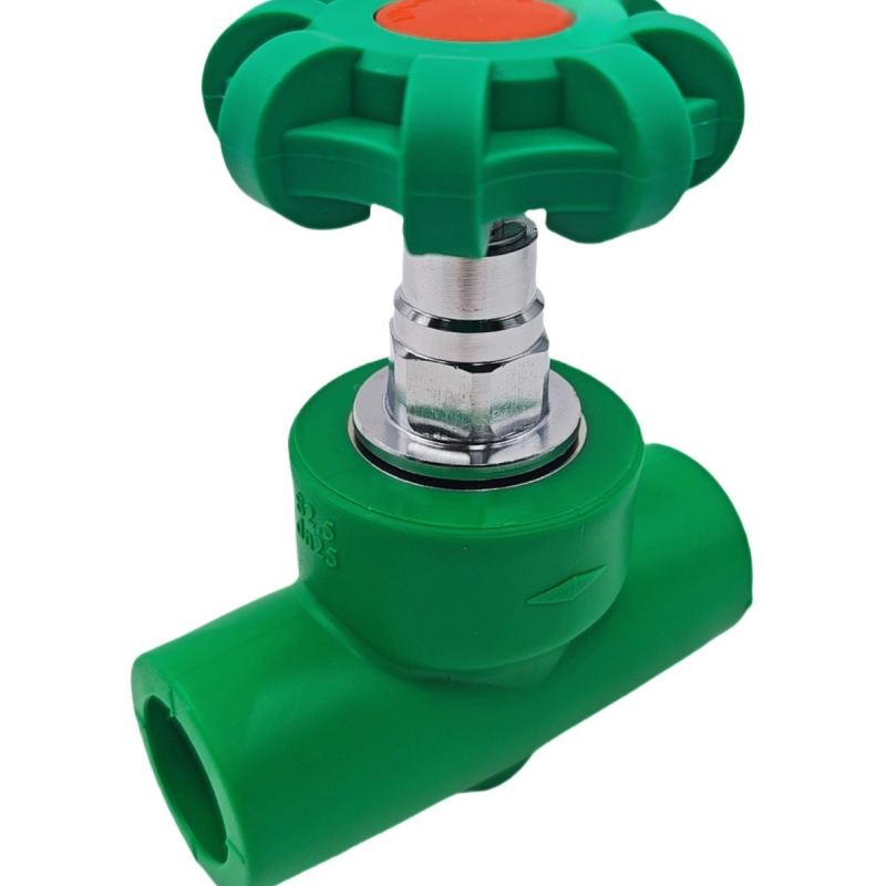 PPR ventil za vodovod, plastični, model 20-32, debljina zida 0–10, razred 100