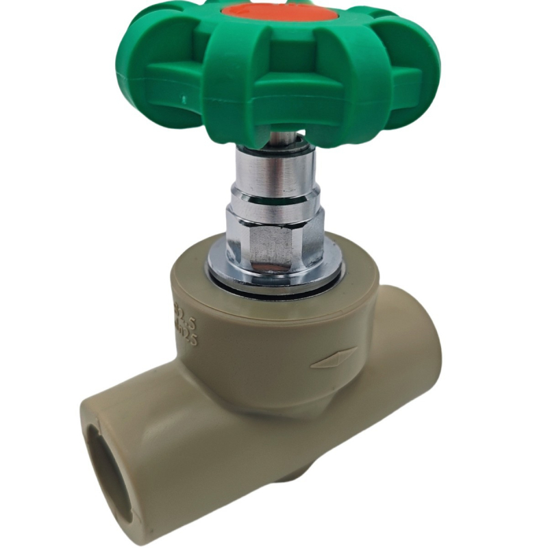 PPR ventil za vodovod, plastični, model 20-32, debljina zida 0–10, razred 100