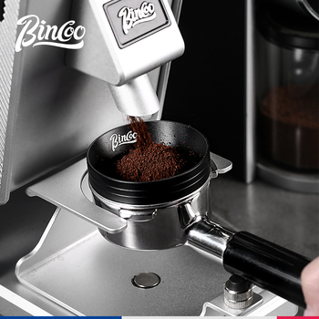 Mâner portafiltru espresso cu inel magnetic pentru praf, 51/53/58 mm, aliaj de aluminiu