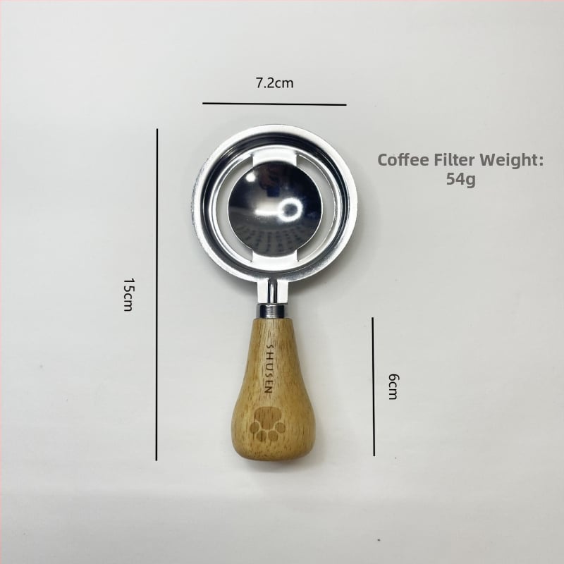 Разбърквач за яйца, разделител за белтъци и преса за пюре - 8-частен комплект кухненски прибори от неръждаема стомана с дръжки от гумирано дърво