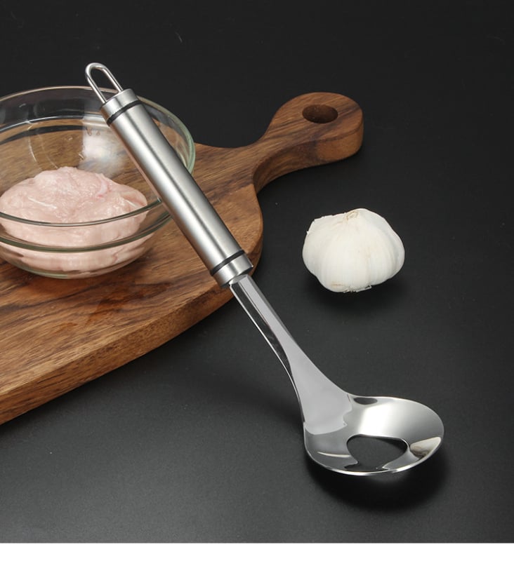Ανοξείδωτος σχηματιστής κεφτέδων και ριζόμπαλων για οικιακή κουζίνα — χειροκίνητη πρέσα, φόρμα κεφτέδων και ριζόμπαλων, δυνατότητα εκτύπωσης λογότυπου